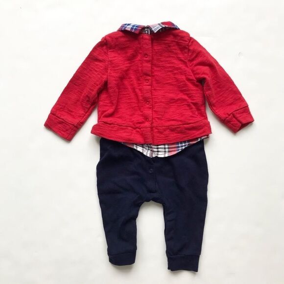 BABygap sweatshirt jumpsuit EUC 6-12 months - Picture 6 of 6